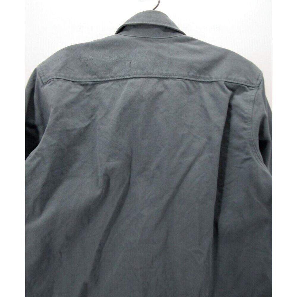 Indigofera Shirt Small Button Down Shacket Field … - image 8